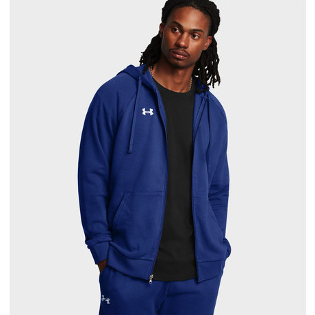 UNDER ARMOUR Moška jopa RIVAL FLEECE FZ HOODIE